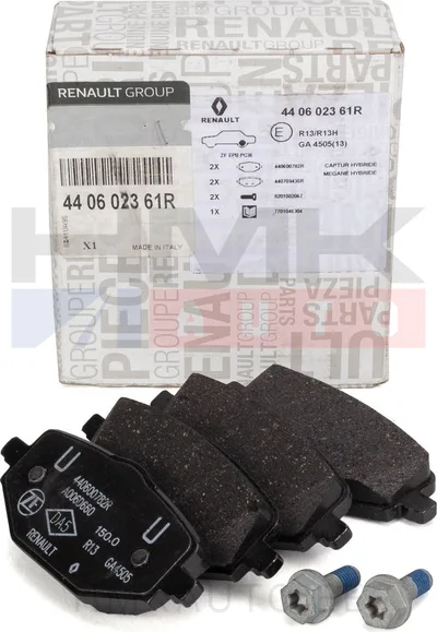 Piduriklotside komplekt tagumine OEM Renault Captur II / Megane IV - REN 440602361R - OE - 100% Genuine Part