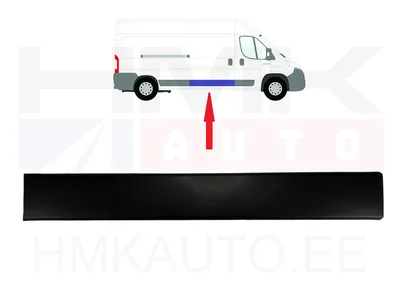 Liugukse liist parem Jumper/Boxer/Ducato 2018- (L2,3,4) (must) - FT90871 - Fast
