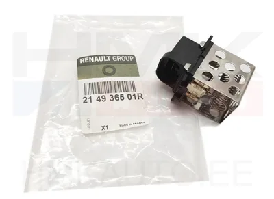 Jäähdyttimen tuulettimen vastus OEM Renault MeganeIII/ Fluence/ Scenic III - REN 214936501R - OE - 100% Genuine Part