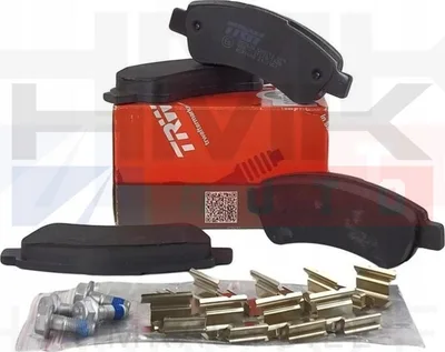 Brake pad set rear Jumper/Boxer/Ducato 2006- - TRW GDB1682 - TRW