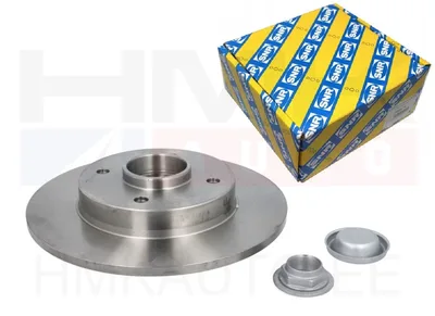 Disque de frein avec roulement, arrière Citroen C4, DS4 / Peugeot 308  249/12 - SNR  KF159.54U - SNR France