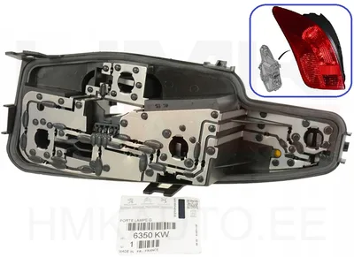 Контактная плата заднего фонаря, левая OEM Peugeot 308 - PSA  6350KW - OE - 100% Genuine Part