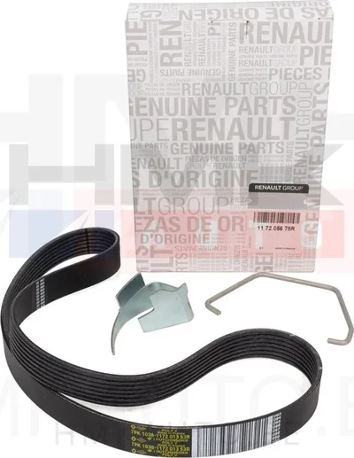 Mitmikkiilrihm elastne 7PK1038 OEM Renault Arkana/Dacia Duster 1,6SCe - REN 117205678R - OE - 100% Genuine Part