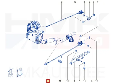 NOx andur OEM Renault Kadjar 1,5DCI - REN 227901939R - OE - 100% Genuine Part