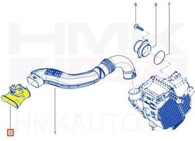 Õhuvõttur OEM Renault Express 2021- - REN 960153569R - OE - 100% Genuine Part