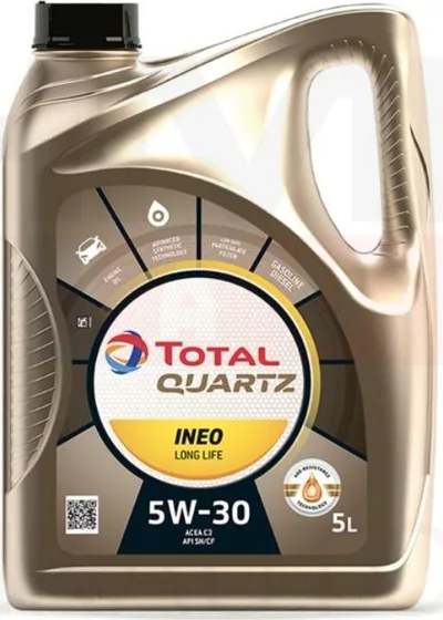 Engine oil TOTAL Quartz Ineo LL 5W30 5L - TOT INEO LL 5W30 5L - Total/Elf