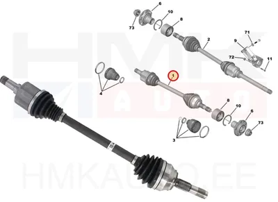 Veovõll komplektne vasak OEM Jumper/Boxer/Ducato 2,0BlueHDI(120kW) / 2,2BlueHDI(103/121kW) 2018- Euro6 - PSA 1614306180 - OE - 100% Genuine Part