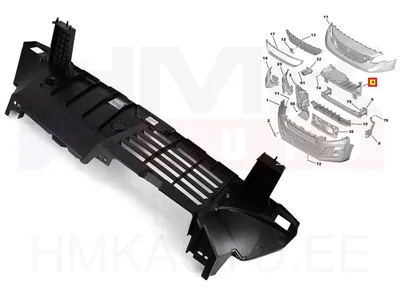 Esistange keskmine tugiraam OEM Citroen Jumpy/Peugeot Expert 2016- - PSA  9808490680 - OE - 100% Genuine Part