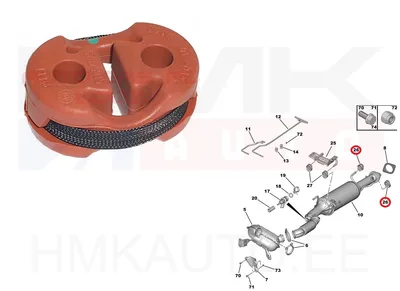 Summuti kinnitustripp OEM Jumper/Boxer/Ducato 2016- - PSA  1614076280 - OE - 100% Genuine Part
