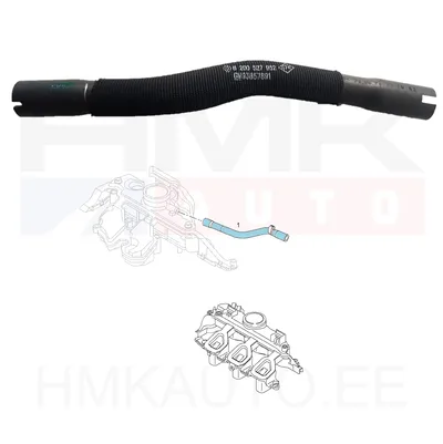 Crankcase ventilation hose OEM Renault Trafic II 2,0DCI - REN  8200527952 - OE - 100% Genuine Part