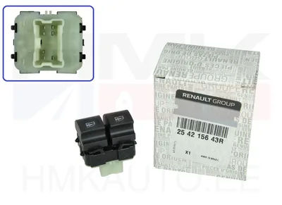 Klaasitõstuki lüliti vasak eesmine OEM Renault Master 2019- - REN  254215643R - OE - 100% Genuine Part