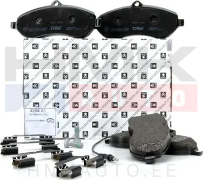 Brake pad set front OEM Jumpy/Expert/Scudo 07- - PSA 4254A1 - OE - 100% Genuine Part