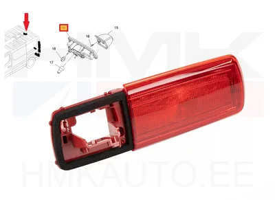 Lisäjarruvalo OEM Renault Trafic III 2014- (peruutuskameralle) - REN  265906054R - OE - 100% Genuine Part