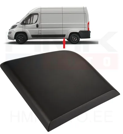 Külgpaneeli eesmine liist vasak OEM Jumper/Boxer/Ducato 2018- L2 (must) - PSA 1685342180 - OE - 100% Genuine Part