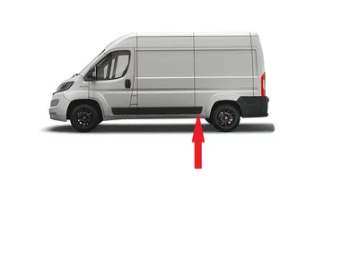 Külgpaneeli eesmine liist vasak OEM Jumper/Boxer/Ducato MCA 2021- L2 (360° Parking) - PSA  1694137480 - OE - 100% Genuine Part