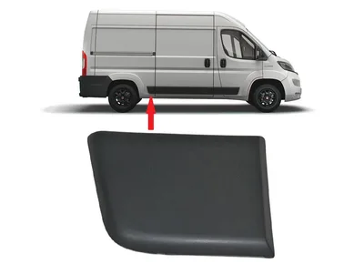 Külgpaneeli eesmine liist parem OEM Jumper/Boxer/Ducato 2018- L2 (must) - PSA 1685341880 - OE - 100% Genuine Part