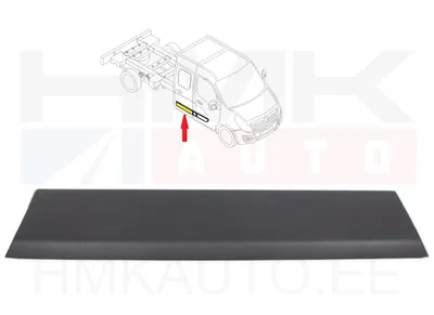 Külgukse liist parem OEM Renault Master III 2010- (topeltkabiin) - REN  828200149R - OE - 100% Genuine Part