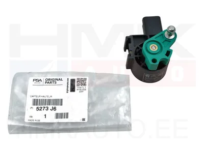 Kõrgusandur tagasillale parem OEM Citroen C5, C6 (roheline) - PSA  5273J6 - OE - 100% Genuine Part