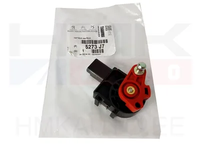 Датчик высоты на передний мост OEM Citroen C5, С6 (красный) - PSA 5273J7 - OE - 100% Genuine Part