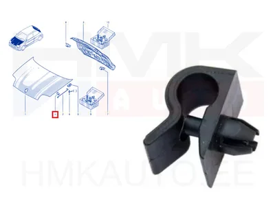 Bonnet stay clip OEM Renault - REN  7703179077 - OE - 100% Genuine Part