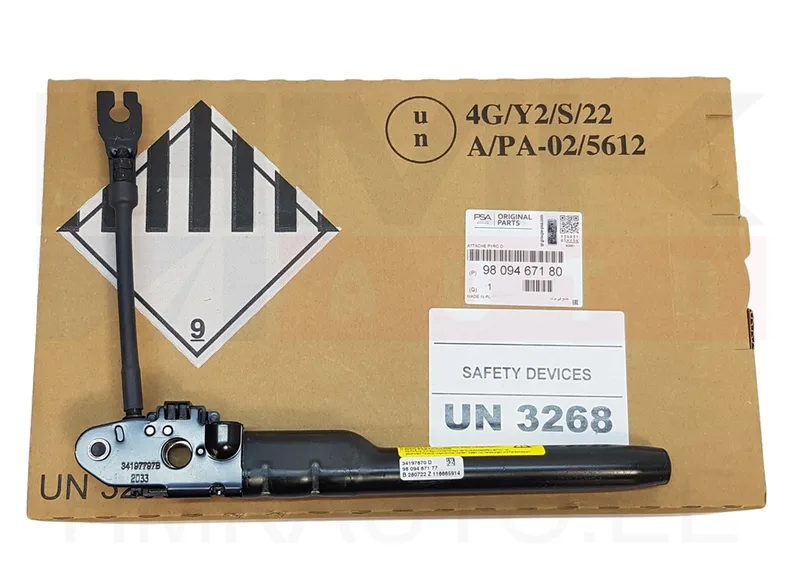 Turvavöö eelpinguti eesmine parem OEM Citroen Berlingo/Peugeot Rifter 2018- - PSA 9809467180 - OE - 100% Genuine Part