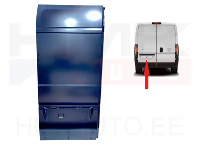 Tagauks vasak OEM Jumper/Boxer/Ducato 2014- (H2, kinnine) - PSA 1617322980 - OE - 100% Genuine Part