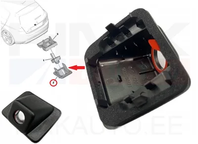 Tagurduskaamera kate OEM Peugeot 308 2013-17 - PSA 98185353XT - OE - 100% Genuine Part