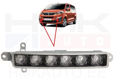 LED дневной ходовой фонарь OEM Citroen Jumpy/Peugeot Expert 2016- - PSA 9824531480 - OE - 100% Genuine Part