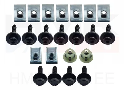 Kit de montage, cache sous pare-chocs Citroen C4/Peugeot 208 - ZPZ2338
