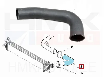 Turbo õhuvoolik Jumper/Boxer/Ducato 06- - RT 150128