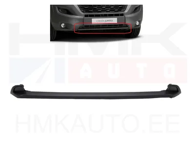Front bumper spoiler Jumper/Boxer/Ducato 2018- "black" - 6480026AG - AG Automotive