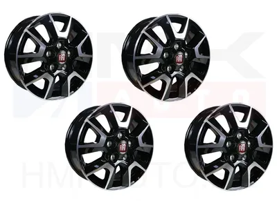Vanteiden sarja (4kpl.) 16" OEM Ducato 2014- 5x118 ET68 (FIAT-keskiöillä) - FIAT 1374083080/KIT - OE - 100% Genuine Part