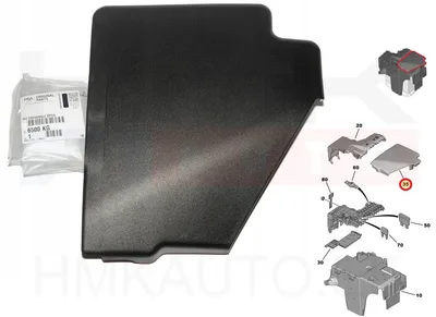 Крышка блока предохранителей OEM Peugeot 508 - PSA  6500KG - OE - 100% Genuine Part