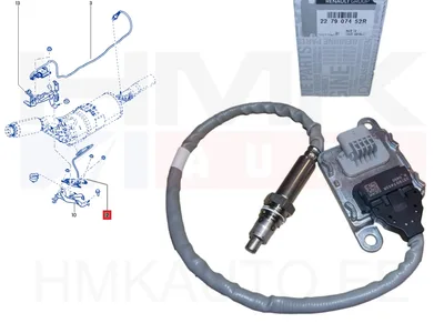NOX andur tagumine OEM Renault/Dacia - REN 227907452R - OE - 100% Genuine Part