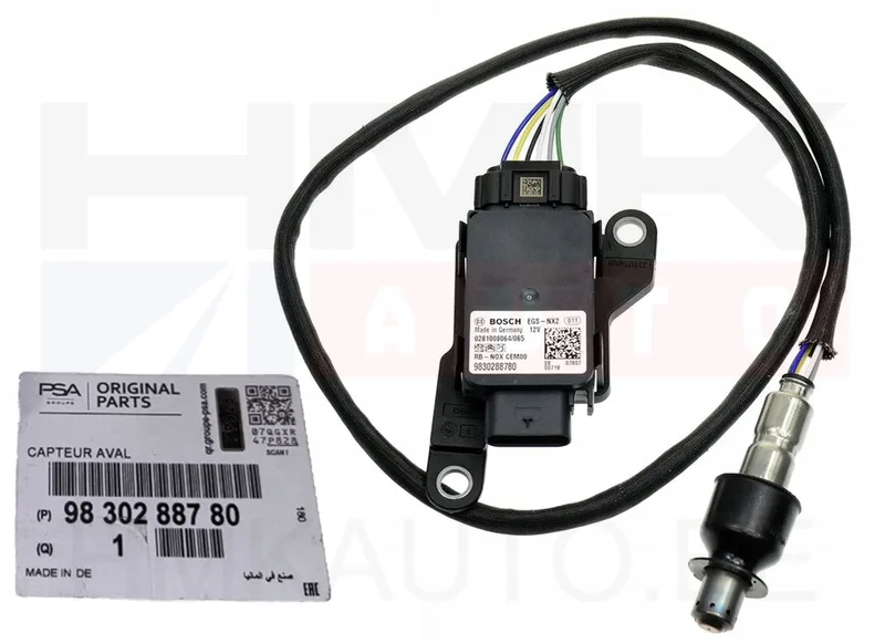 Capteur NOx arrière OEM Citroen/Peugeot 1,5BlueHDi EURO 6.3 - PSA 9830288780 - OE - 100% Genuine Part