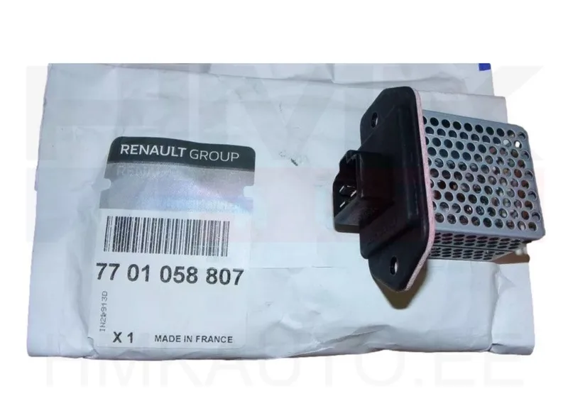 Salongiventilaatori reostaat OEM Renault Trafic II-III (tagumine A/C) - REN 7701058807 - OE - 100% Genuine Part