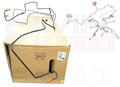 Tagavedrustuse hüdraulika toru OEM Citroen C5 2008- - PSA 9807562180 - OE - 100% Genuine Part
