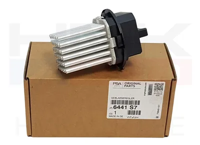 Interior blower control unit OEM Citroen C3,C4,C5,C6 / Peugeot 307,407 (Auto AC) - PSA 6441S7 - OE - 100% Genuine Part
