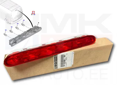 Lisäjarruvalo OEM Jumpy/Expert 2016- (2 ovea) - PSA  9811325980 - OE - 100% Genuine Part