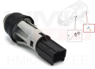 Ukselüliti tagauksele OEM Renault Trafic II,III - REN 7700433016/L - OEM (no box)