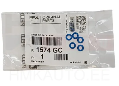 Kit joints de retour injecteur OEM Citroen/Peugeot DW10C - PSA  1574GC - OE - 100% Genuine Part