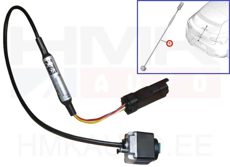 Tagurduskaamera OEM Citroen DS5 / - PSA 9812729280 - OE - 100% Genuine Part