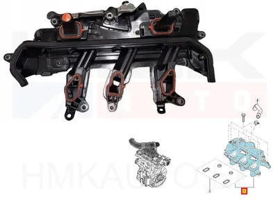 Karterituulutuse klapp/õliseparaator OEM Renault Master 2,3DCi 2019- - REN 118304798R - OE - 100% Genuine Part