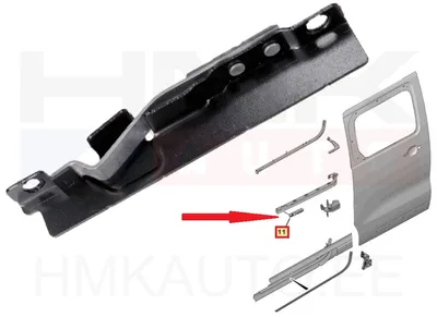 Liugukse stopper alumine parem OEM Jumpy/Spacetourer/Expert/Traveller/Proace 2016- - PSA  9822930080 - OE - 100% Genuine Part
