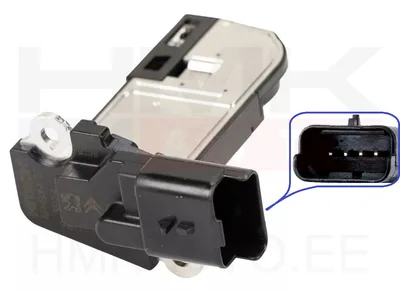 Расходомер воздуха(ДМРВ) OEM Citroen/Peugeot/Fiat 1,5/1,6/2,0BlueHDI DV5/DV6/DW10 Euro6 - PSA 9677093080/L - OEM (no box)