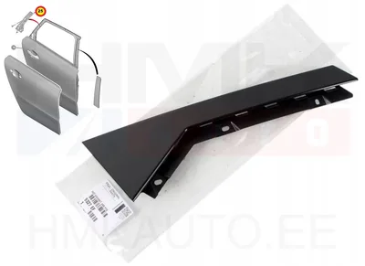 Tagaukse katteliist tagumine parem OEM Peugeot 508 - PSA 9327EF - OE - 100% Genuine Part