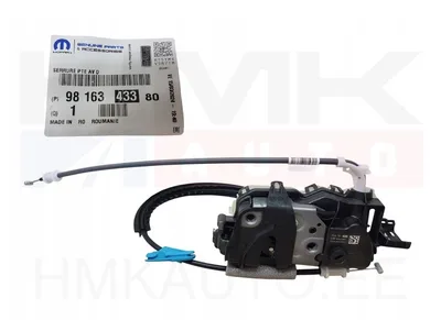 Door lock front door right OEM Berlingo/Partner 2018- - PSA  9816343380 - OE - 100% Genuine Part