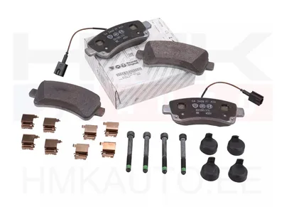 Piduriklotside komplekt tagumine OEM Jumper/Boxer/Ducato 2014- 16" (2 anduriga) - FIAT 77367094 - OE - 100% Genuine Part
