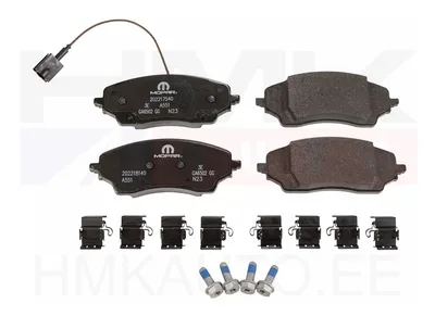 Brake pad set rear OEM Ducato MCA 2021- 16" (electric parking brake) - PSA 1694019080 - OE - 100% Genuine Part