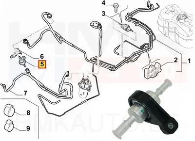 Kütuserõhu regulaator(madalsurve) OEM Jumper/Boxer/Ducato 2,0/2,2BlueHDI - FIAT  1379005080 - OE - 100% Genuine Part